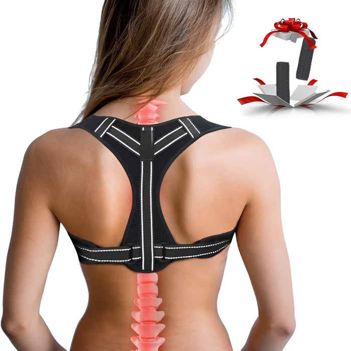 Adjustable Posture Corrector For Daily Back Support And Comfort