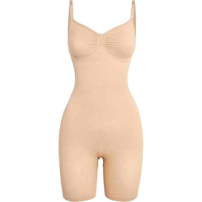 Sculpting Seamless Bodysuit For Smooth Shaped Silhouette