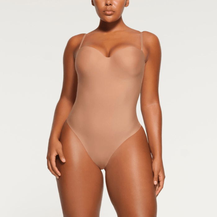 Adjustable Strap Contouring Bodysuit - Slimming Body Vest