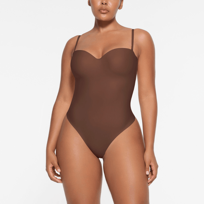 Adjustable Strap Contouring Bodysuit - Slimming Body Vest