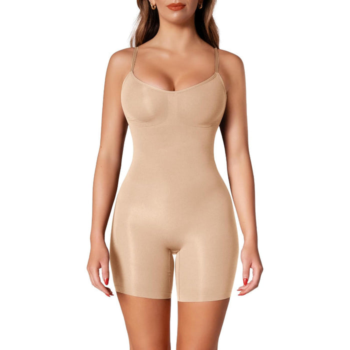 Sculpting Seamless Bodysuit For Smooth Shaped Silhouette