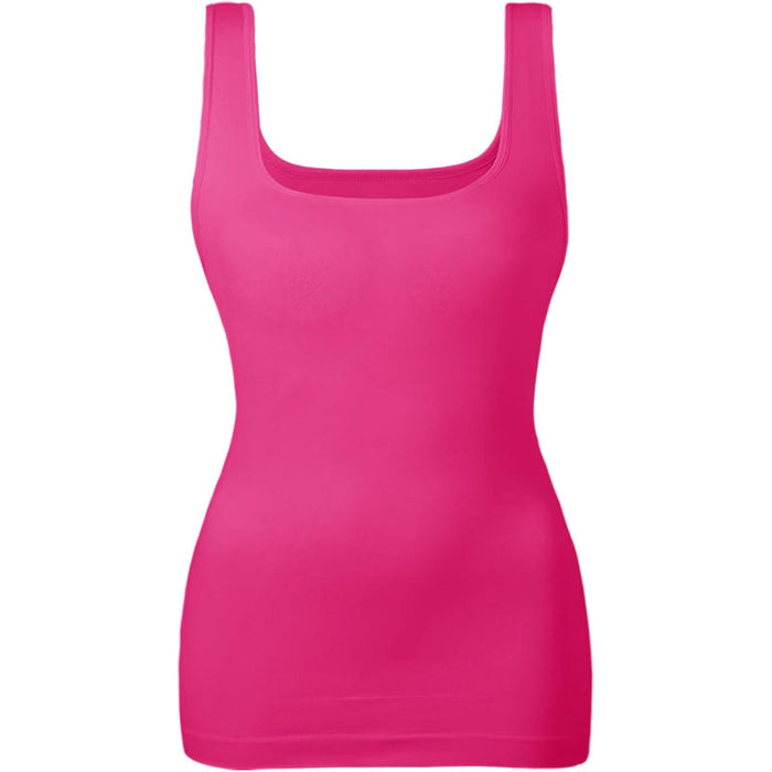 Stylish Designed Tank Top With Slimming Fit And Adjustable Straps