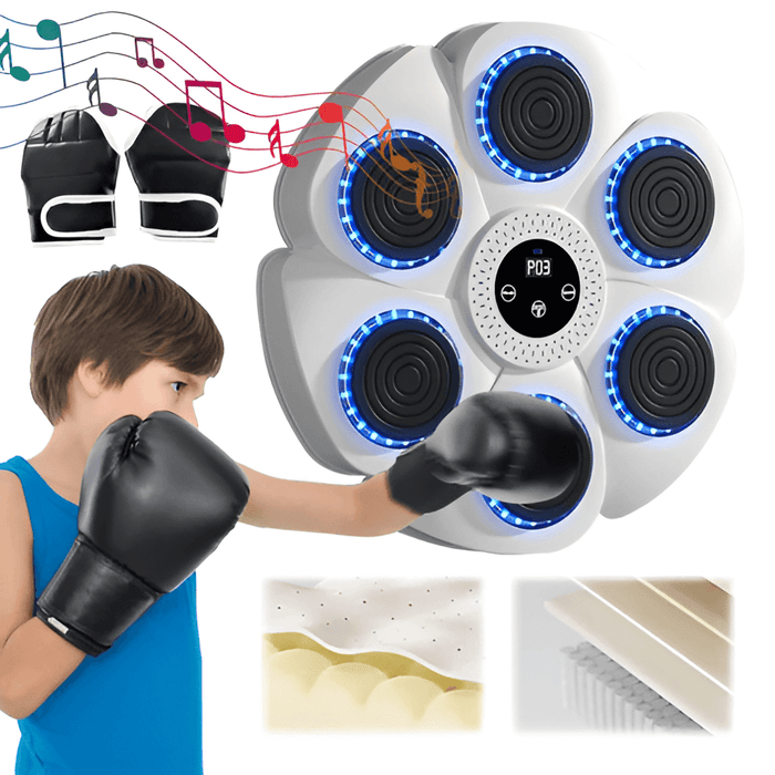 Interactive Fitness Boxing Trainer – Adjustable Modes for Reflex